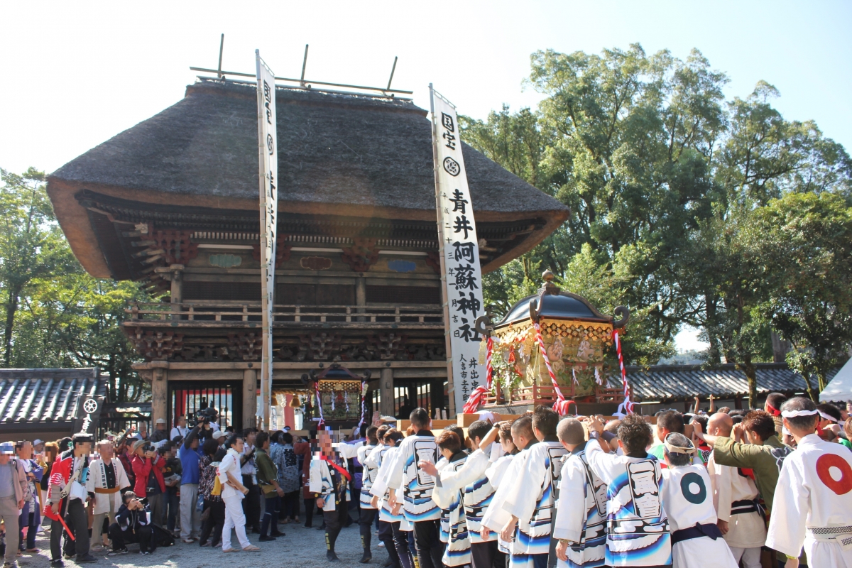 おくんち祭りの様子の画像 Okunchi Festival