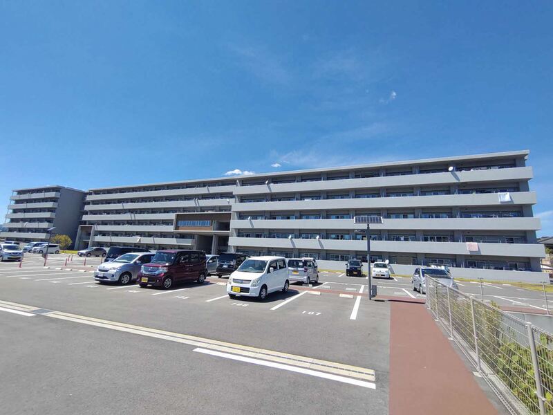 相良災害公営団地の外観写真