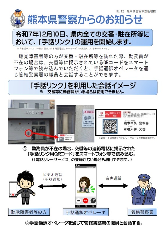 手話リンクについての説明画像。詳細はPDFをご確認ください。