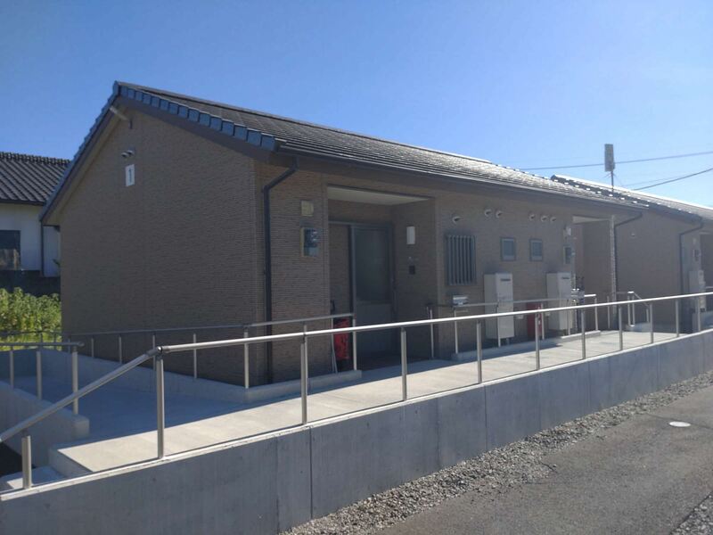 西間第３団地の外観写真