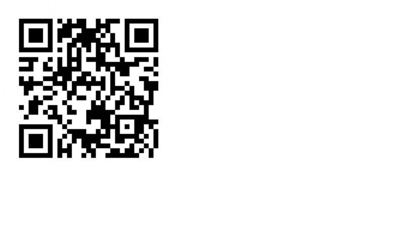 アンケート回答ページのQRコード