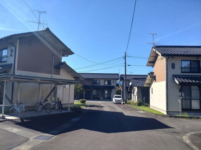 東間団地の外観写真