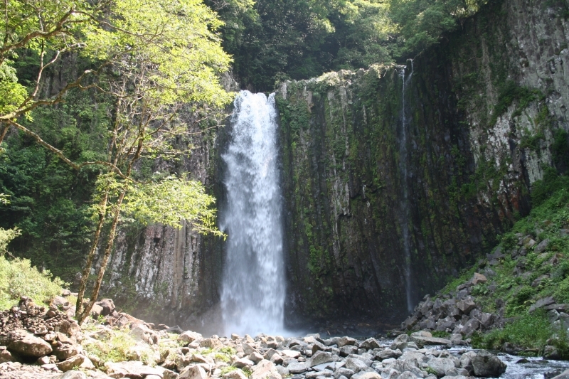 鹿目(かなめ)の滝の写真